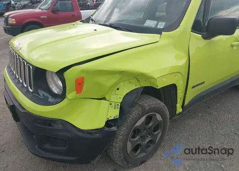 2017 Jeep Renegade Sport 4X4 из США, поврежденный, VIN ZACCJBAB1HPF07825